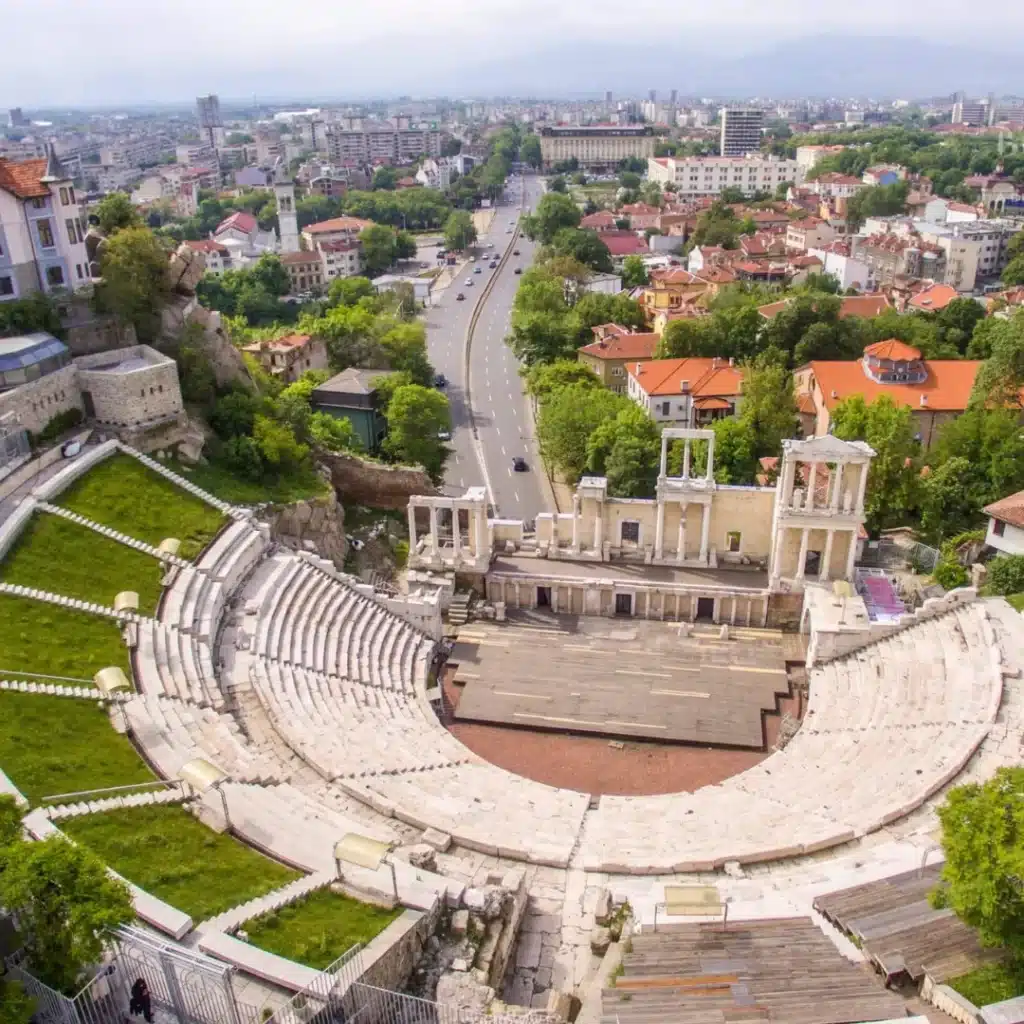 Plovdiv Old Town & Ancient Amphitheatre