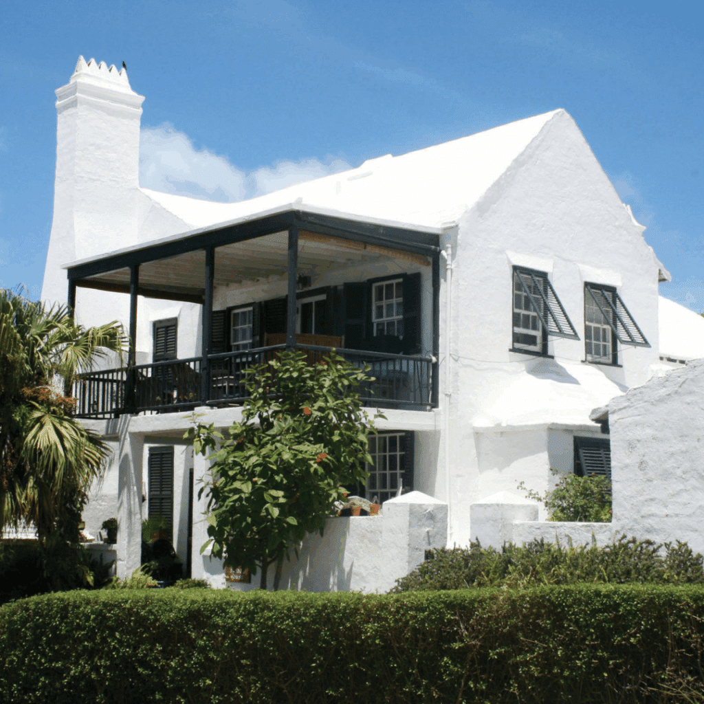 Elegant colonial buildings