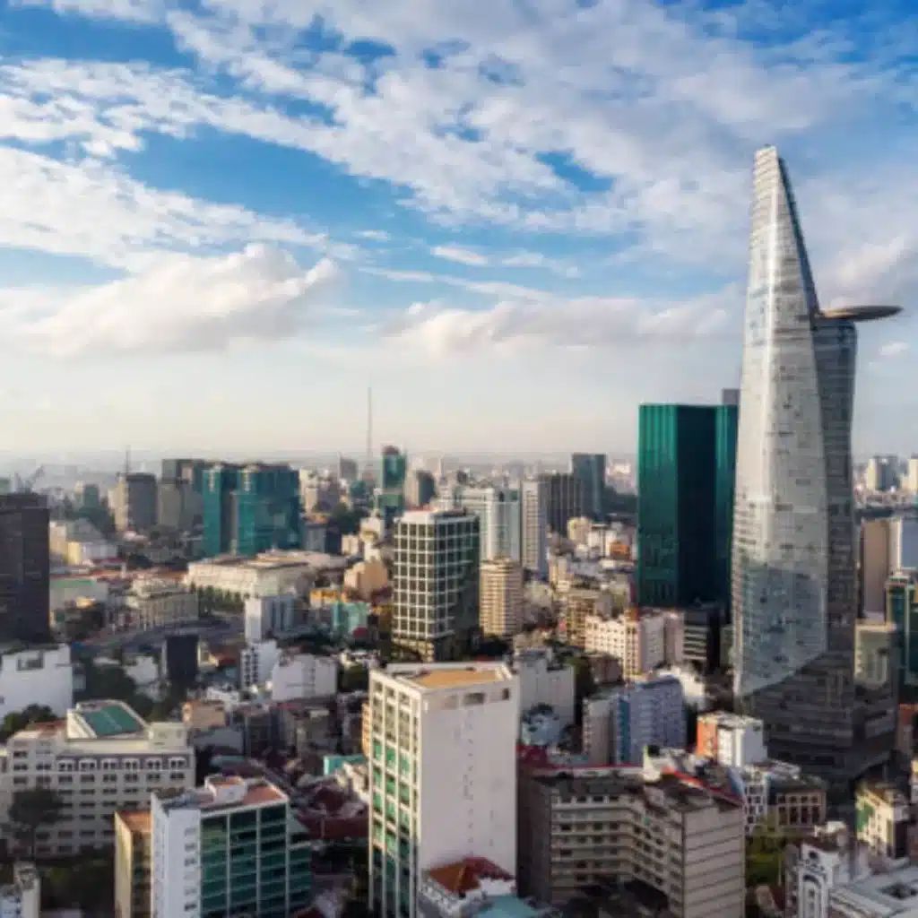 Ho Chi Minh City skyline