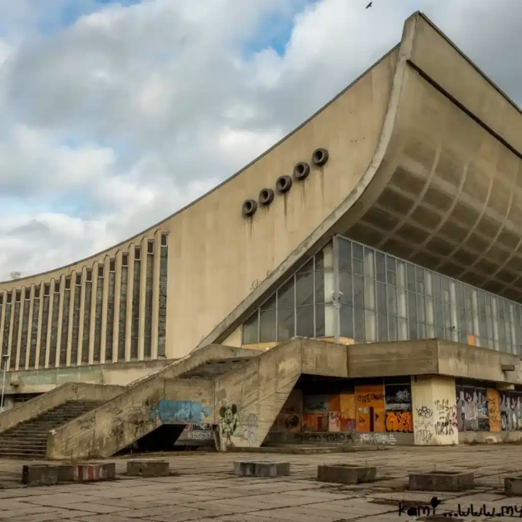 Abandoned Soviet structures