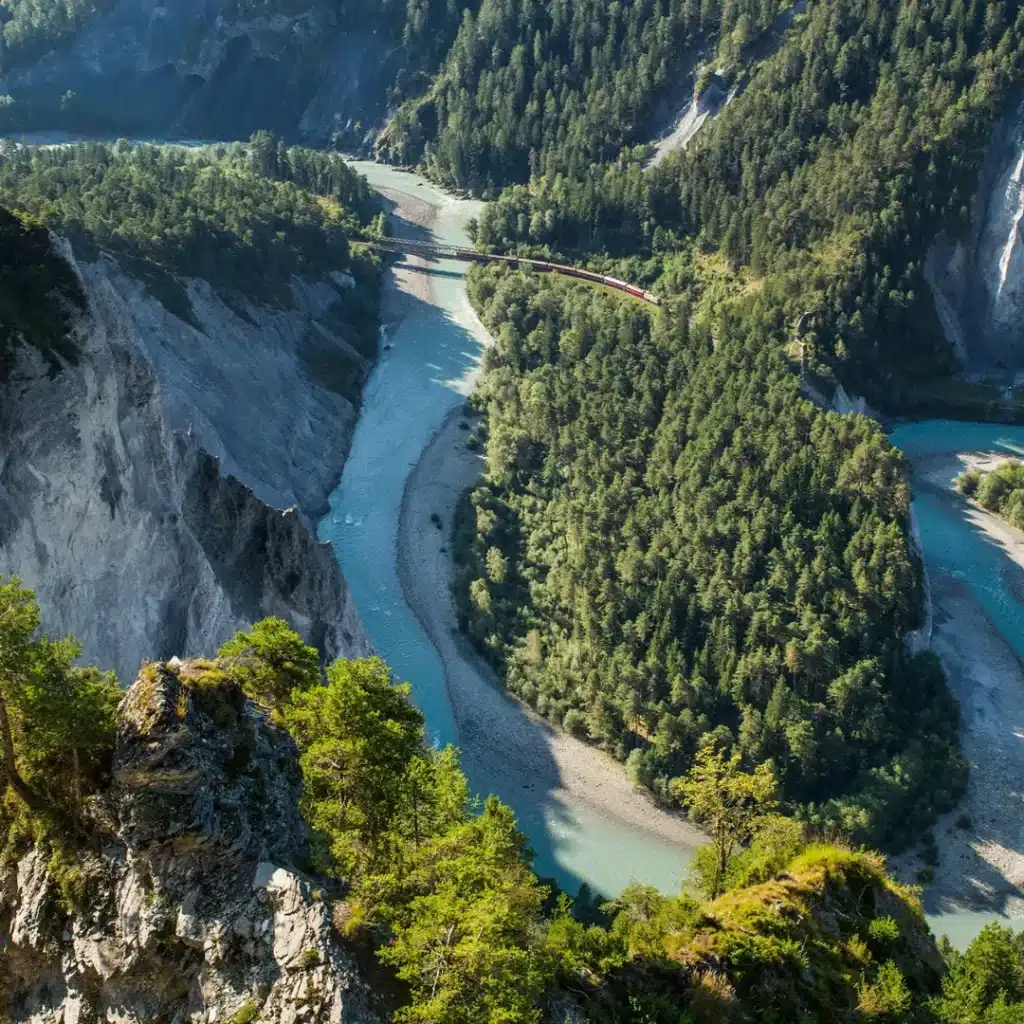 Rhine Gorge (Swiss Grand Canyon)