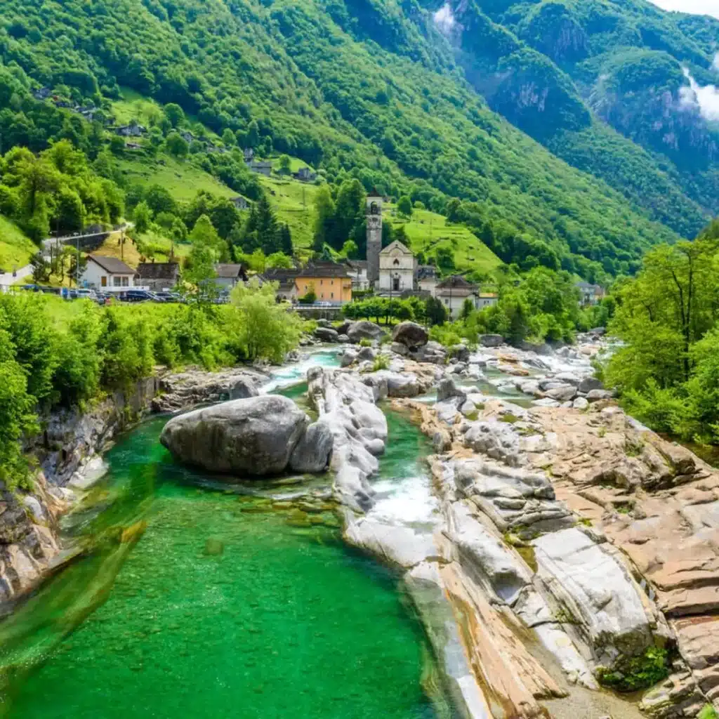 Verzasca Valley Rock Pools