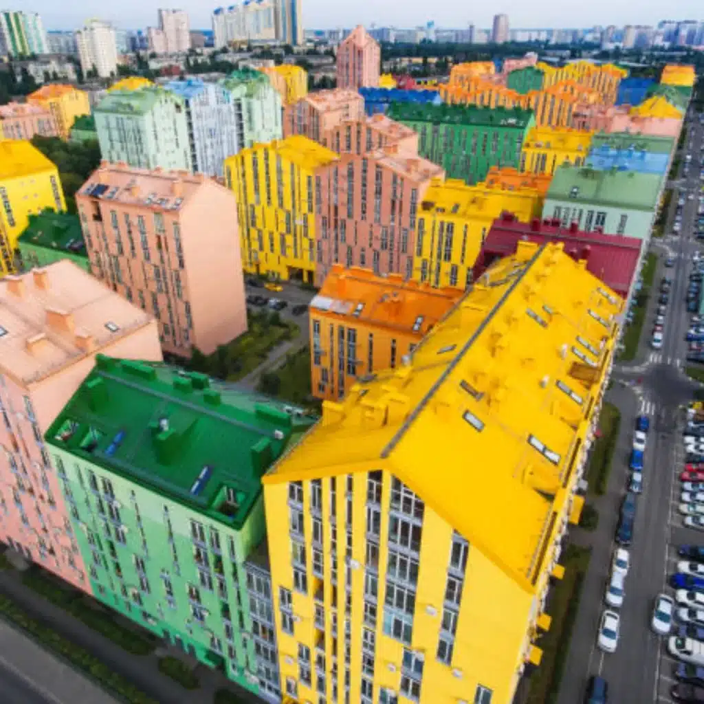 Kyiv’s contemporary business districts