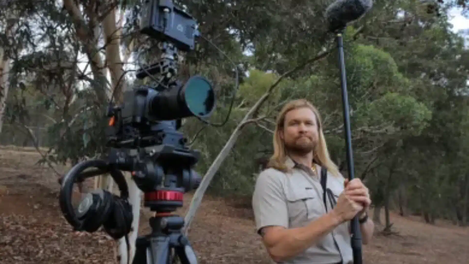 Filming in Australia
