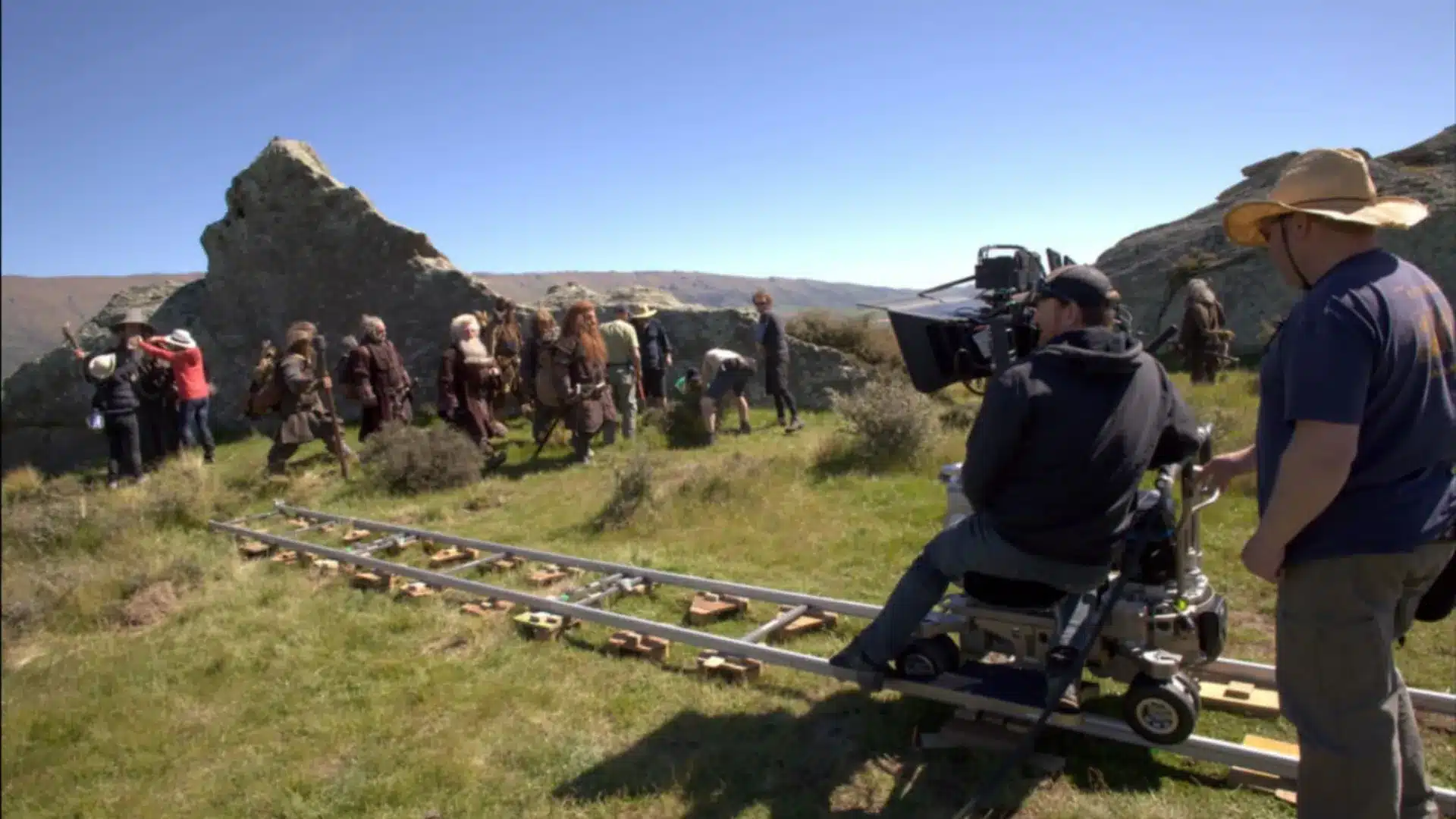 Filming in New Zealand