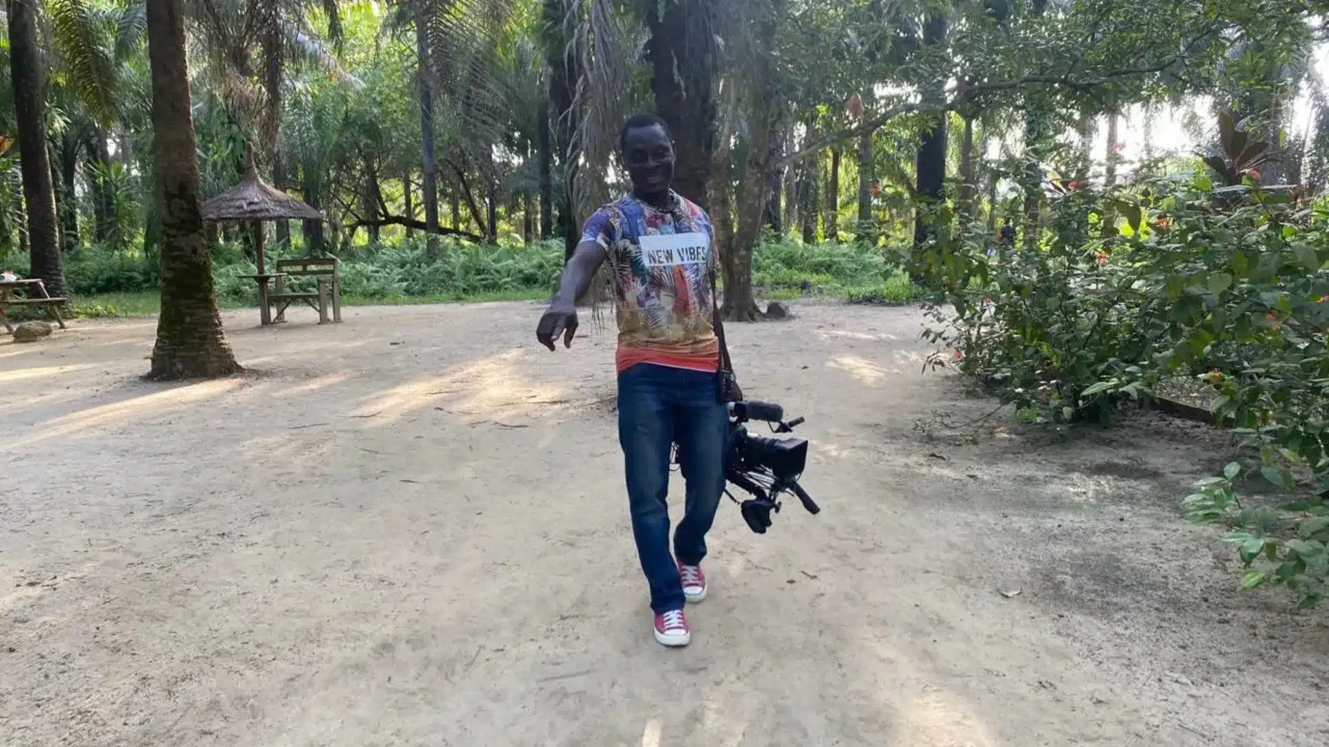 Filming in Nigeria with international crew