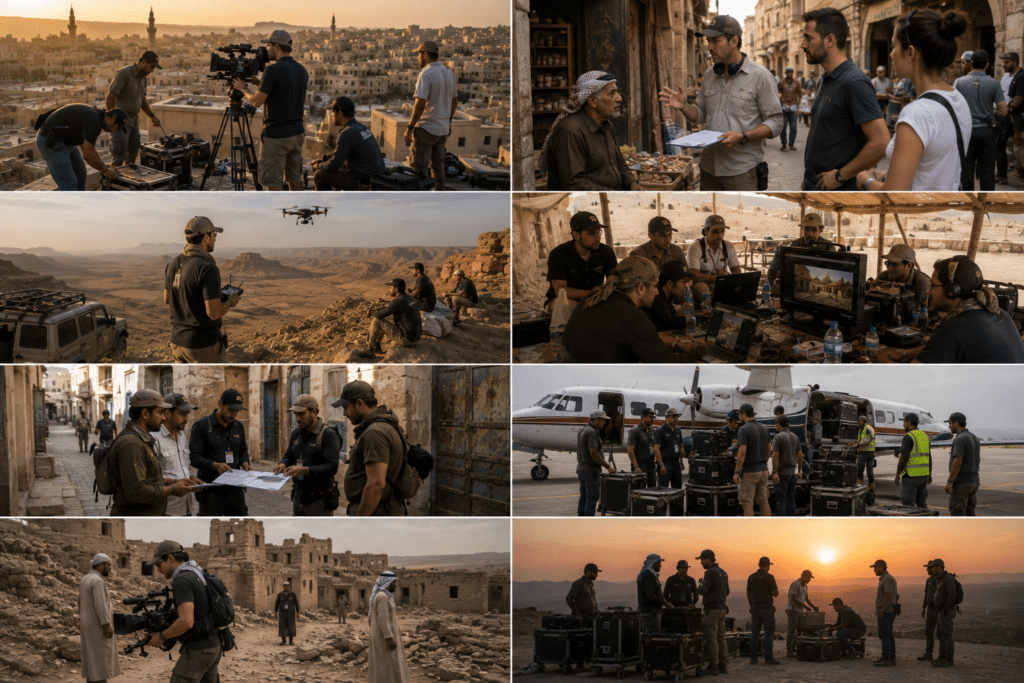 Film fixers in the middle east